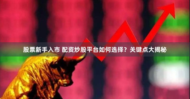 股票新手入市 配资炒股平台如何选择？关键点大揭秘